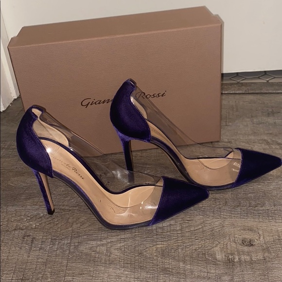 Gianvito Rossi size 39 1/2 plexi heels - Picture 3 of 6